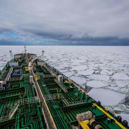 Antarctic pack ice